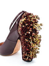 Rochas Bead Accented Patent Heels, 37 Accessory arcadeshops.com
