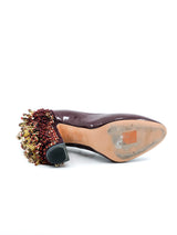 Rochas Bead Accented Patent Heels, 37 Accessory arcadeshops.com