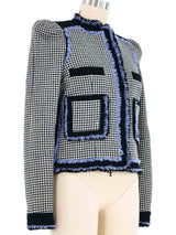 2008 Balenciaga Houndstooth Jacket Jacket arcadeshops.com