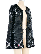 Sequin Knit Cardigan Jacket arcadeshops.com