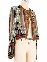 Mark & John II By Shaun Beaded Silk Jacket Jacket arcadeshops.com