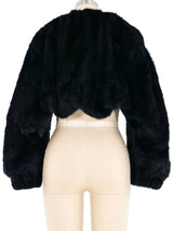 Lanvin Fur Shrug Jacket arcadeshops.com