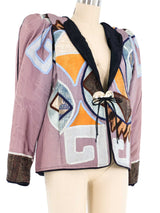 Judith Roberts Art To Wear Patchwork Jacket Jacket arcadeshops.com