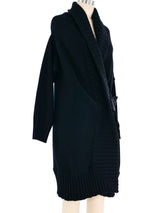 Gianfranco Ferre Cocoon Knit Cardigan Jacket arcadeshops.com