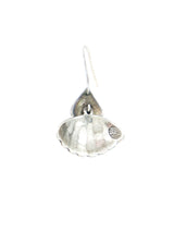 Mexican Silver Shell Earrings Jewelry arcadeshops.com