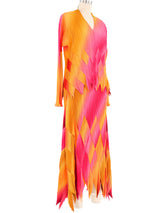 Issey Miyake Ombre Pleated Ensemble Suit arcadeshops.com