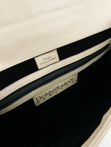 Donna Karan Oversized Crocodile Clutch Accessory arcadeshops.com