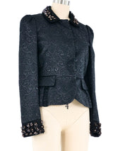 Valentino Embellished Brocade Jacket Jacket arcadeshops.com