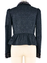 Valentino Embellished Brocade Jacket Jacket arcadeshops.com