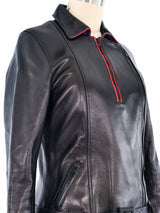 Jitrois Leather Moto Top Top arcadeshops.com