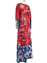 1960s Italian Custom Beaded Maxi Dress Dress arcadeshops.com