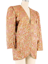 Nolan Miller Metallic Sequin Jacket Jacket arcadeshops.com