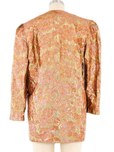 Nolan Miller Metallic Sequin Jacket Jacket arcadeshops.com