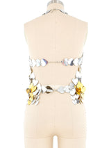 Paco Rabanne Heart Disc Halter Top Top arcadeshops.com