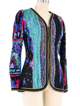 Jeanne Marc Quilted Zip Front Jacket Jacket arcadeshops.com