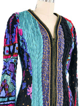 Jeanne Marc Quilted Zip Front Jacket Jacket arcadeshops.com