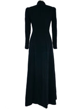 1940's Embellished Maxi Coat Jacket arcadeshops.com