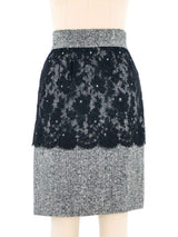 Patrick Kelly Lace Trimmed Skirt Suit Suit arcadeshops.com