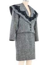 Patrick Kelly Lace Trimmed Skirt Suit Suit arcadeshops.com