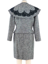 Patrick Kelly Lace Trimmed Skirt Suit Suit arcadeshops.com