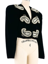 Embellished Bolero Jacket Jacket arcadeshops.com