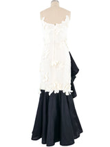 Ruben Panis Dimensional Gown with Shawl Dress arcadeshops.com