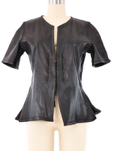 1970s Suede O-Ring Accent Top Top arcadeshops.com