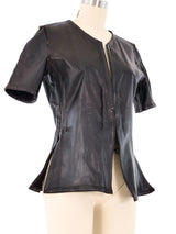 1970s Suede O-Ring Accent Top Top arcadeshops.com