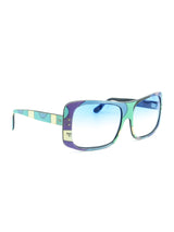 1960s Emilio Pucci Oversized Printed Rectangle Sunglasses Accessory arcadeshops.com