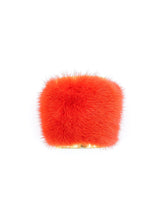 J Mendel Orange Fur Cuff Jewelry arcadeshops.com