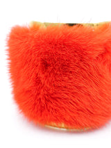 J Mendel Orange Fur Cuff Jewelry arcadeshops.com