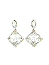 Oversized Rhinestone Earrings Jewelry arcadeshops.com