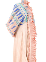 Zandra Rhodes Pleated Butterfly Caftan Jacket arcadeshops.com