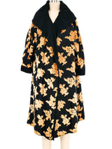 Velvet Damask Reversible Opera Coat Outerwear arcadeshops.com