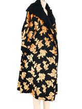 Velvet Damask Reversible Opera Coat Outerwear arcadeshops.com