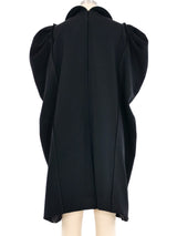 Dolce and Gabbana Embellished Brooch Cape Outerwear arcadeshops.com