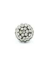 Rhinestone Dome Bauble Ring Accessory arcadeshops.com