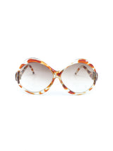 1970s Balenciaga Oversized Tortoise Shell Sunglasses Accessory arcadeshops.com