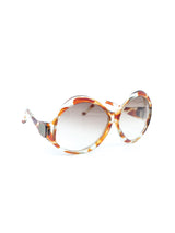 1970s Balenciaga Oversized Tortoise Shell Sunglasses Accessory arcadeshops.com