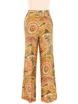 1960s Nelly de Grab Lurex Paisley Pants Bottom arcadeshops.com