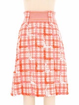 Chanel Embellished Tweed Sweater Trim Skirt Bottom arcadeshops.com