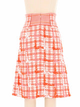 Chanel Embellished Tweed Sweater Trim Skirt Bottom arcadeshops.com
