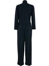 1990s Geoffrey Beene Wool Jumpsuit Jumpsuit arcadeshops.com
