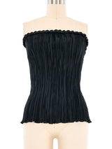 Mary McFadden Sleeveless Pleated Top Top arcadeshops.com