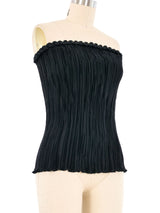 Mary McFadden Sleeveless Pleated Top Top arcadeshops.com
