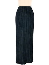 Mary McFadden Black Pleated Ensemble Suit arcadeshops.com
