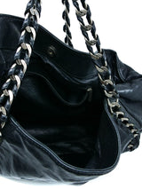 Chanel Glazed Calfskin East West Modern Chain Tote Accessory arcadeshops.com