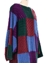 1970s Missoni Check Knit Coat Jacket arcadeshops.com