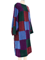 1970s Missoni Check Knit Coat Jacket arcadeshops.com