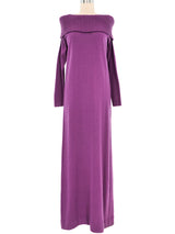 Bonnie Cashin Cashmere Maxi Dress Dress arcadeshops.com